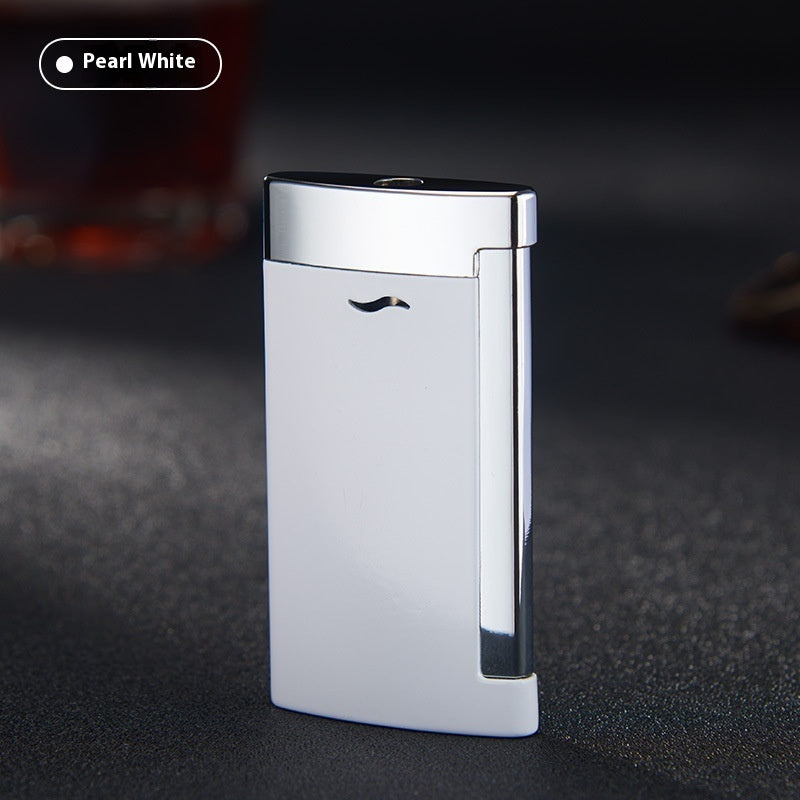 Thin stylish jet flame lighter