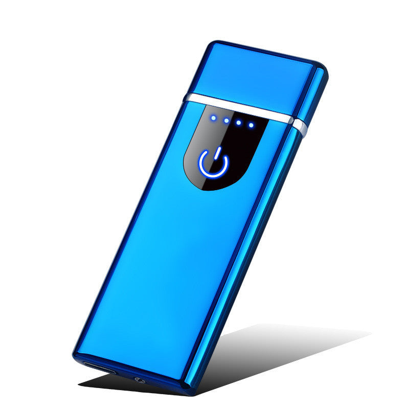 Digital thin cigarette lighter