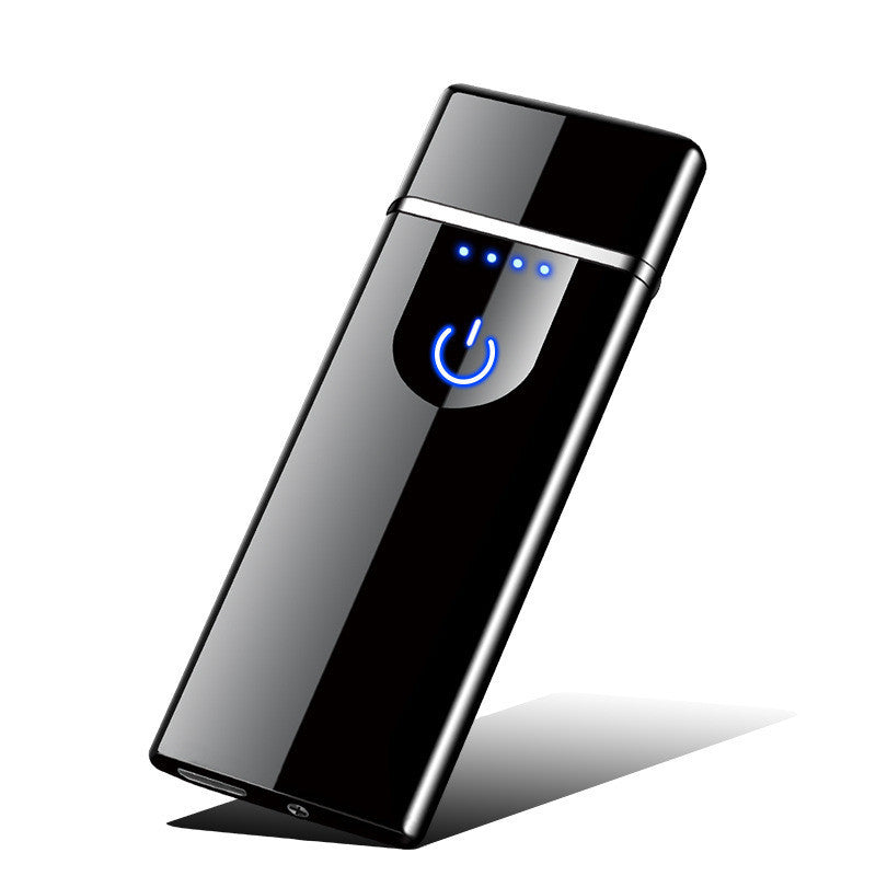 Digital thin cigarette lighter