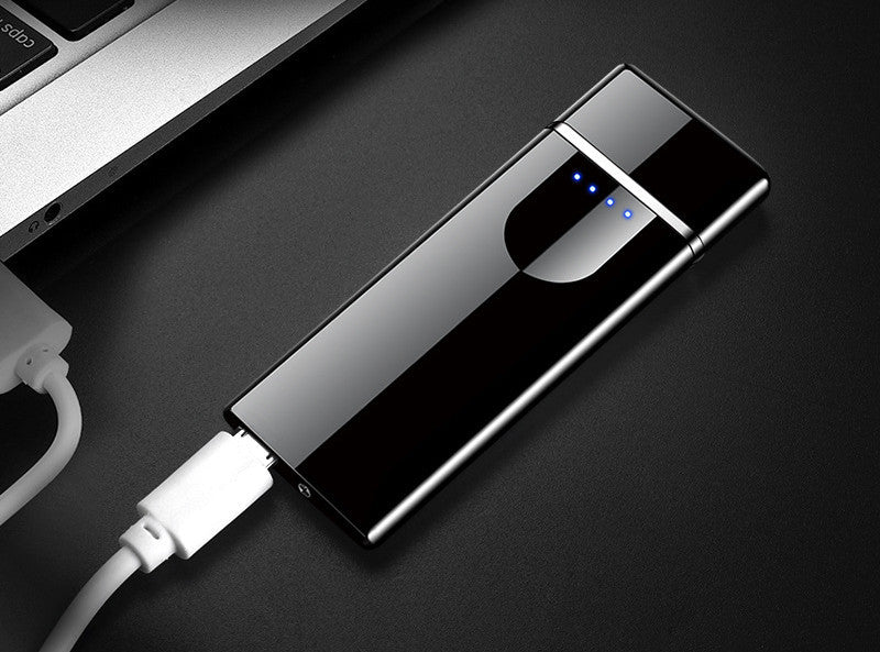 Digital thin cigarette lighter