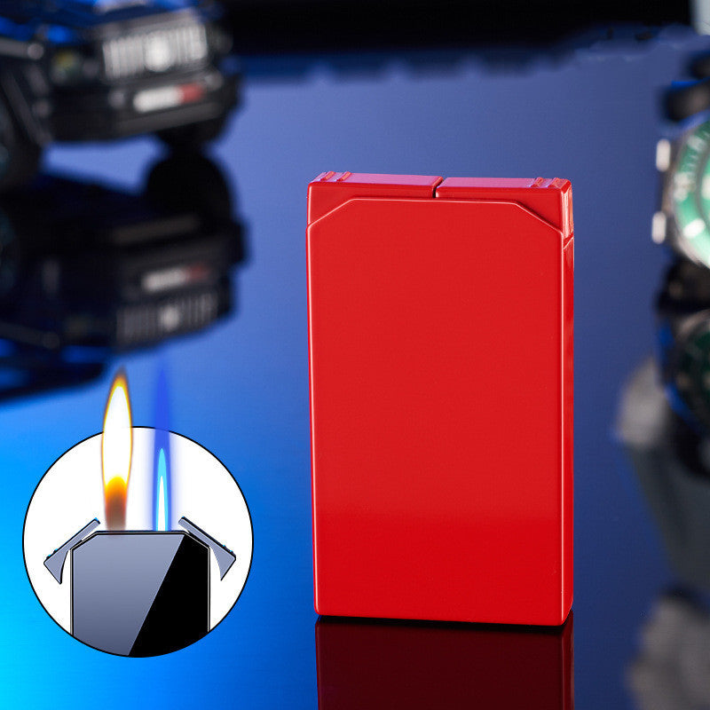 Double flame lighter