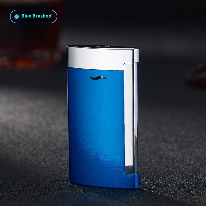 Thin stylish jet flame lighter