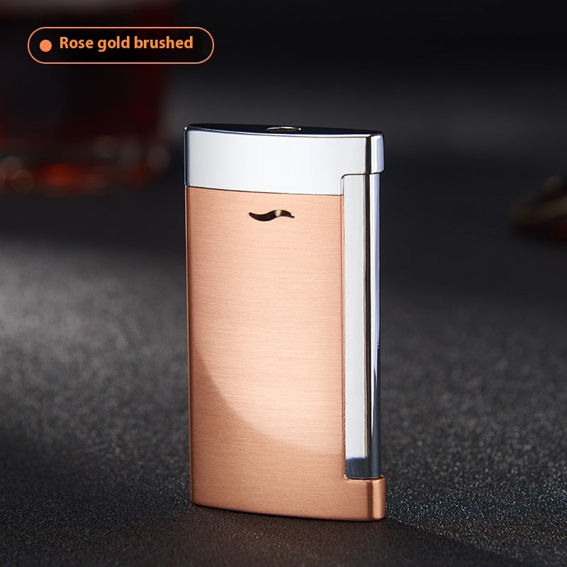 Thin stylish jet flame lighter