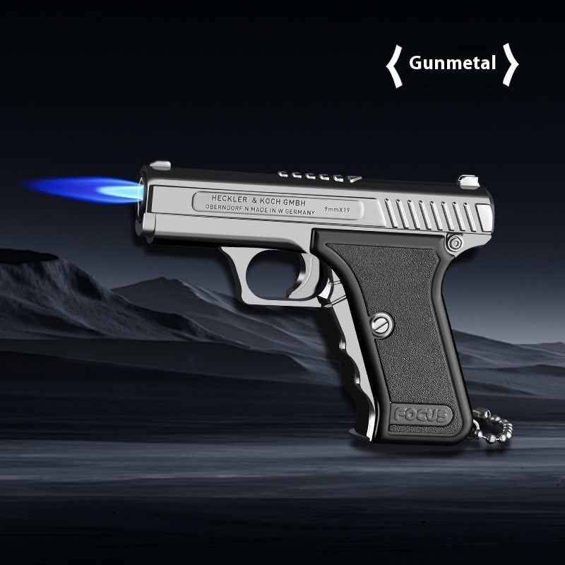 Pistol style lighter