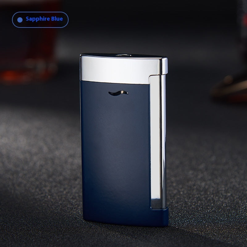 Thin stylish jet flame lighter