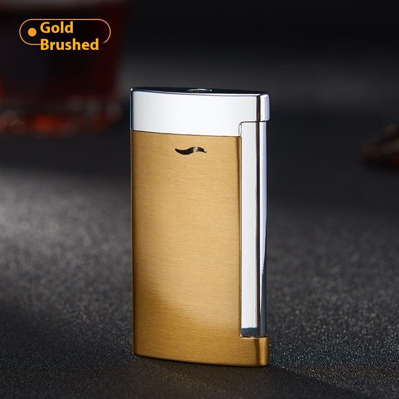 Thin stylish jet flame lighter