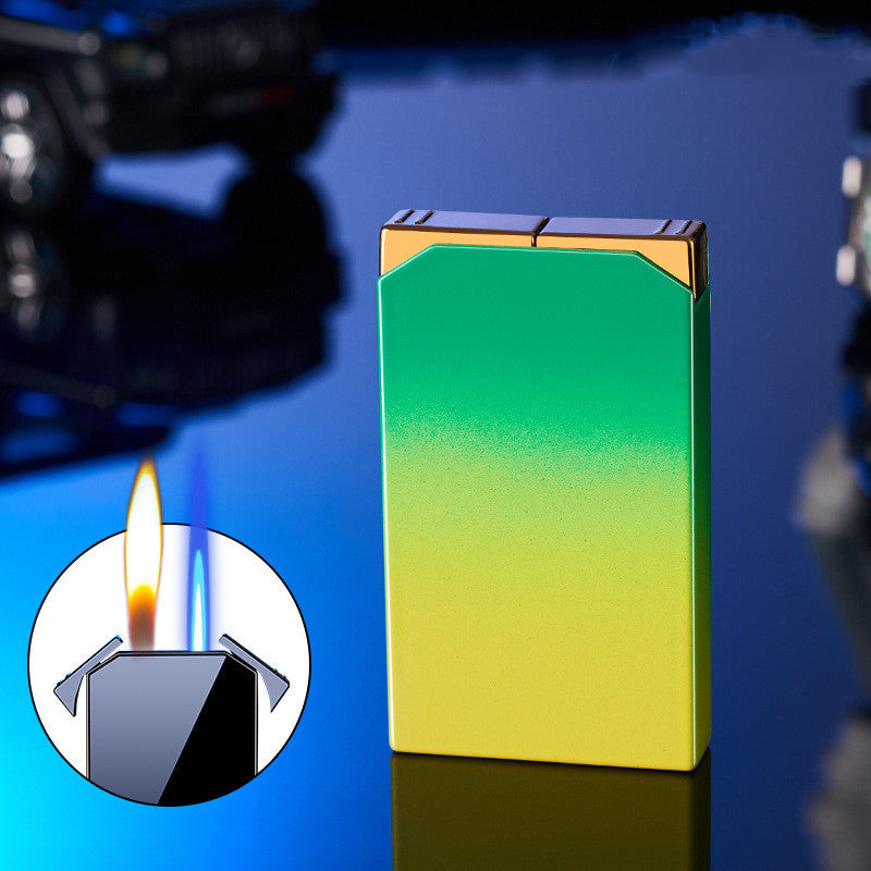 Double flame lighter