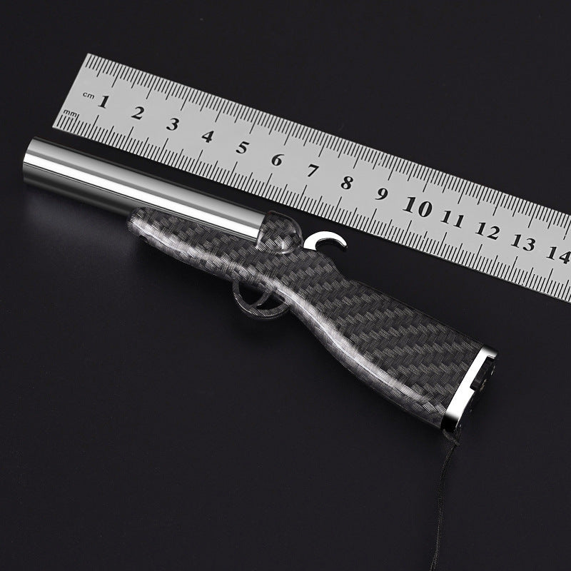 Double barrel shotgun style lighter