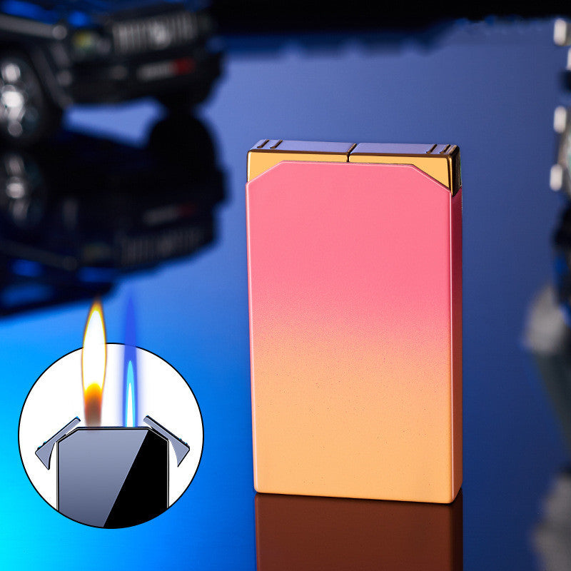 Double flame lighter