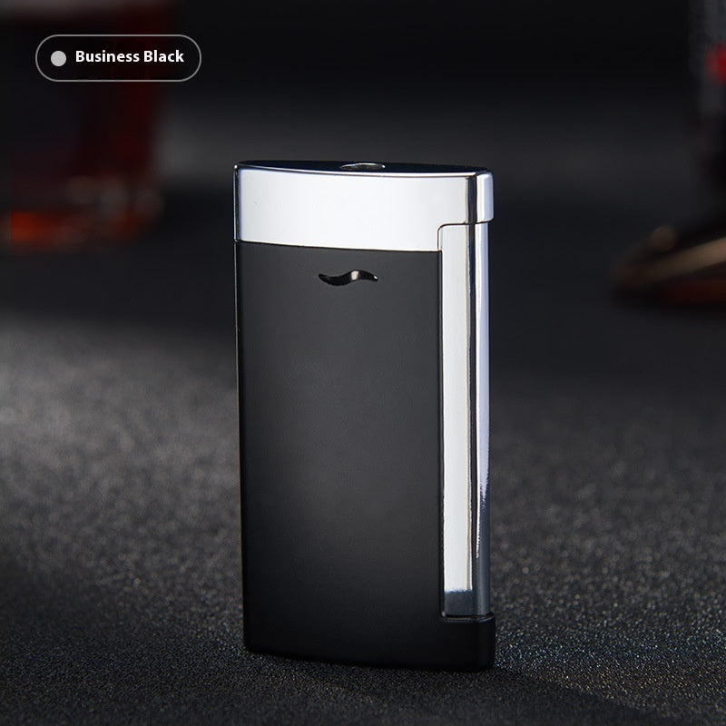 Thin stylish jet flame lighter
