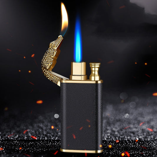 Stylish double flame lighter
