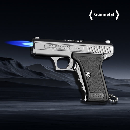 Pistol style lighter