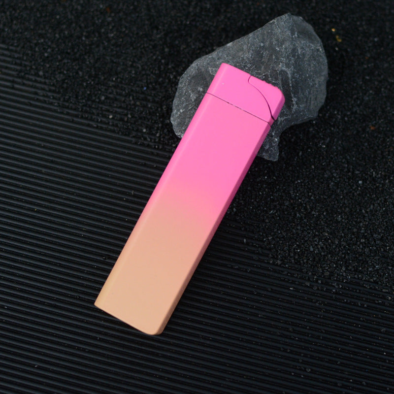 Slim jet flame lighter