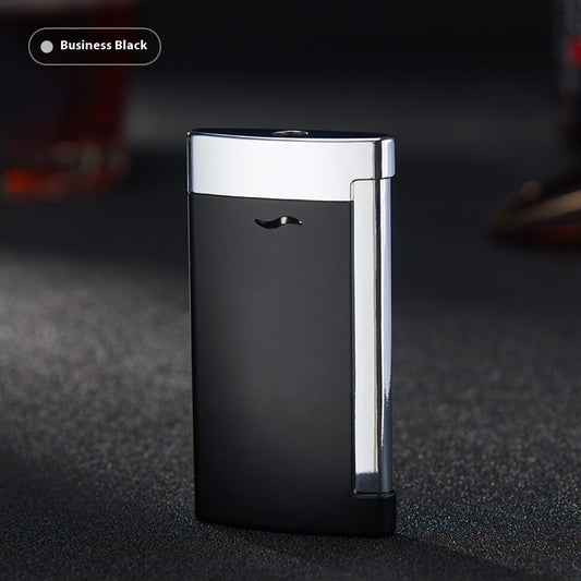 Thin stylish jet flame lighter